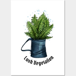 Lush Vegetation Posters and Art